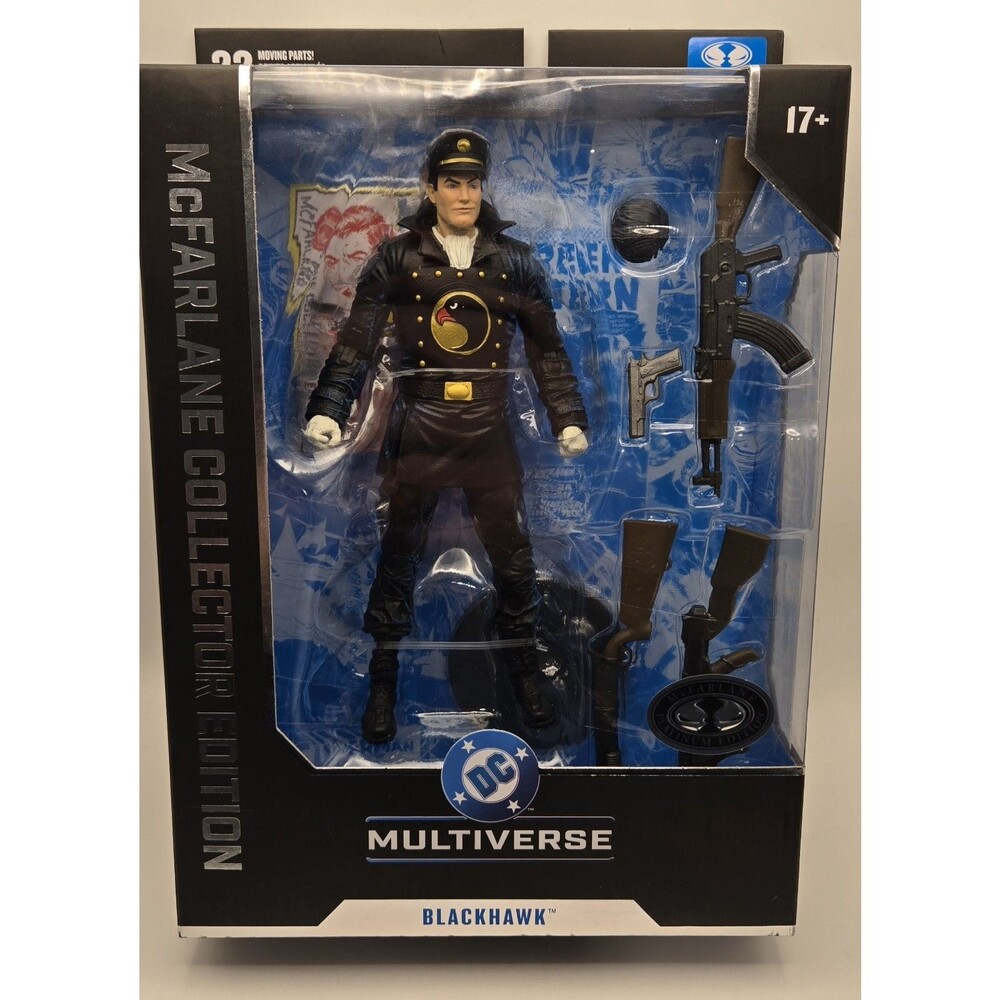 Blackhawk McFarlane DC Multiverse Platinum Collector Edition 7" Action Figure